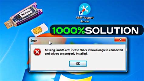 umt smart card missing|missing smartcard umt.